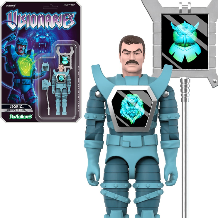 Visionaries Leoric 3 3/4-Inch ReAction+ Figure