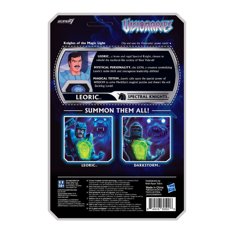 Visionaries Leoric 3 3/4-Inch ReAction+ Figure
