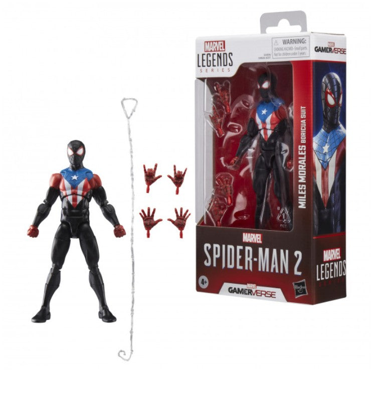 Marvel Legends Series: Gamerverse Miles Morales Boricua Suit
