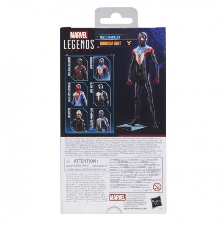 Marvel Legends Series: Gamerverse Miles Morales Boricua Suit