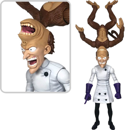 `Sold Out - Coming May 24 - Earthworm Jim Professor Monkey-For-A-Head Action Figure
