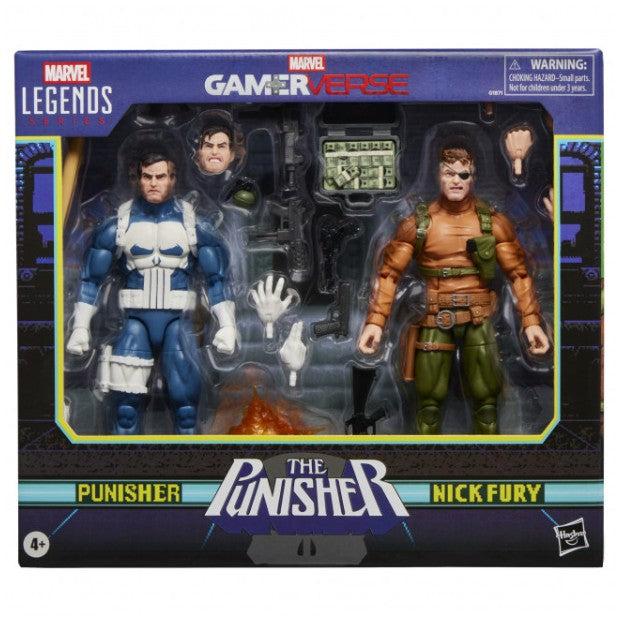 PRE-ORDER for Dec 25 - Marvel Legends Series Gamerverse Punisher and Nick Fury