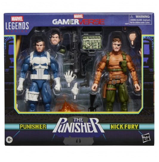 PRE-ORDER for Dec 25 - Marvel Legends Series Gamerverse Punisher and Nick Fury