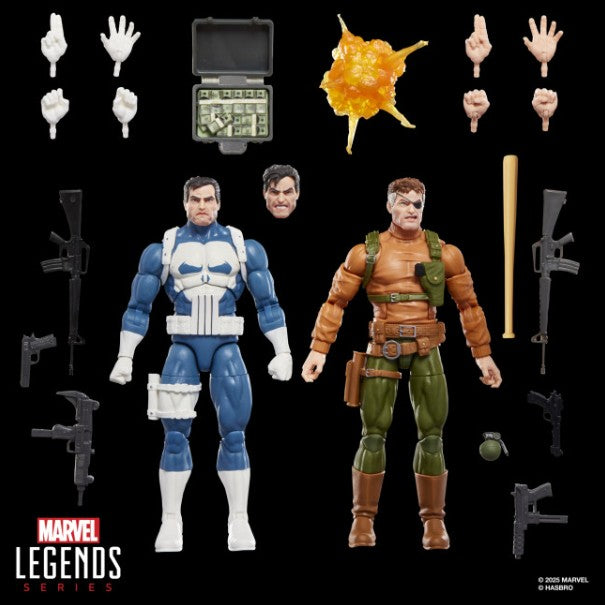 PRE-ORDER for Dec 25 - Marvel Legends Series Gamerverse Punisher and Nick Fury