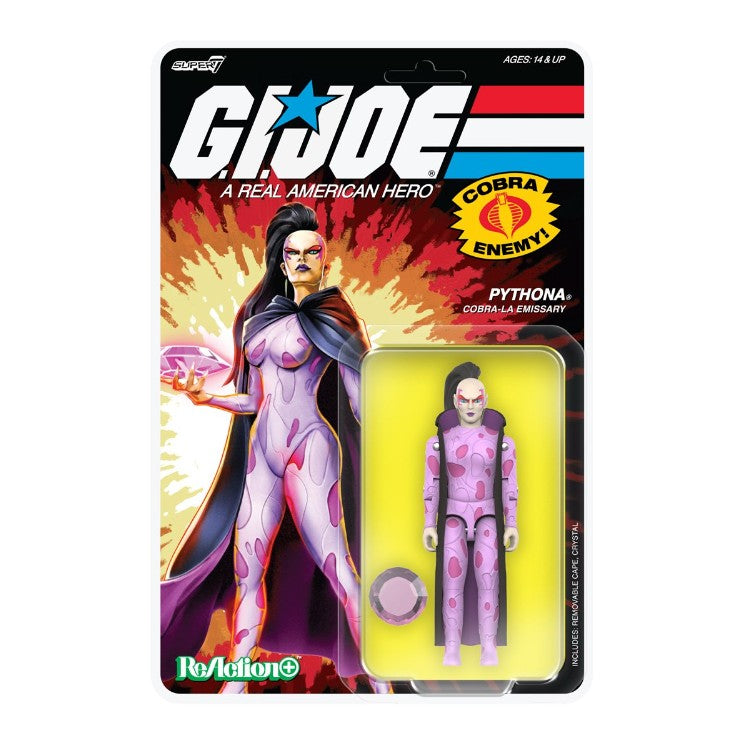 PRE-ORDER for Oct 25 - G.I. Joe Pythona (Movie) 3 3/4-Inch ReAction+ Figure