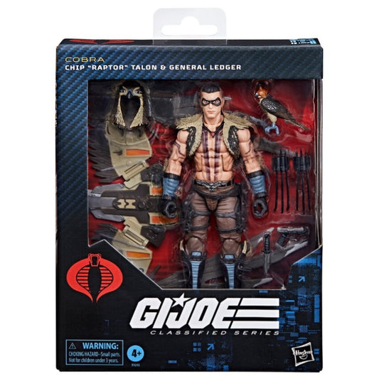 G.I. Joe Classified Series Chip Raptor Talon and General Ledger 6-Inch Action Figure