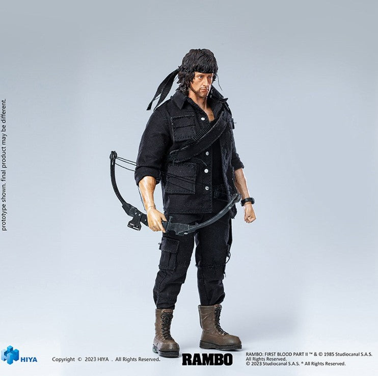 Rambo: First Blood Part II Exquisite Super Series John J. Rambo 1:12 Scale Action Figure - Previews Exclusive