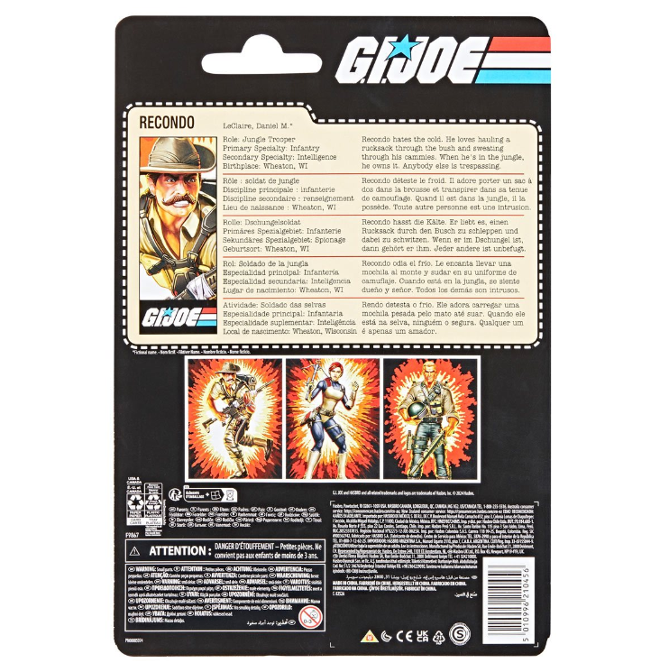 G.I. Joe Classified Series 6-Inch Retro Recondo Action Figure