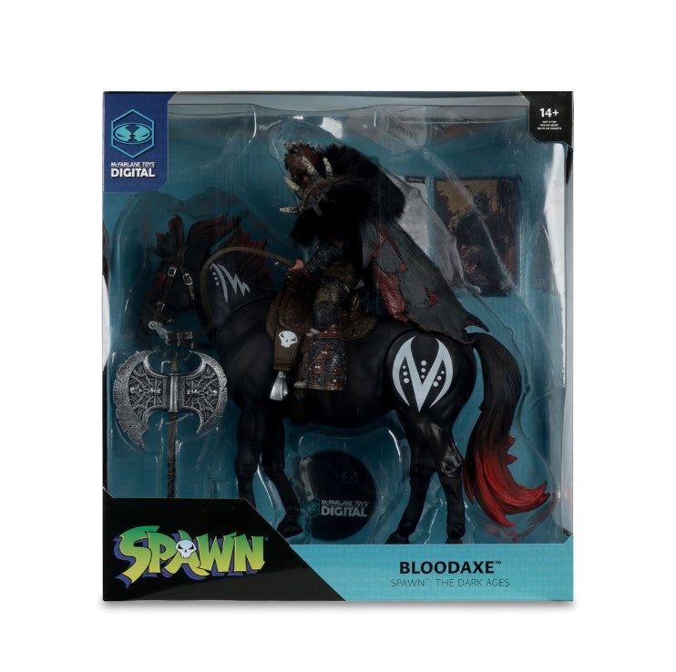Spawn: The Dark Ages Bloodaxe with Horse 7-Inch Scale Action Figure 2-Pack with McFarlane Toys Digital Collectible