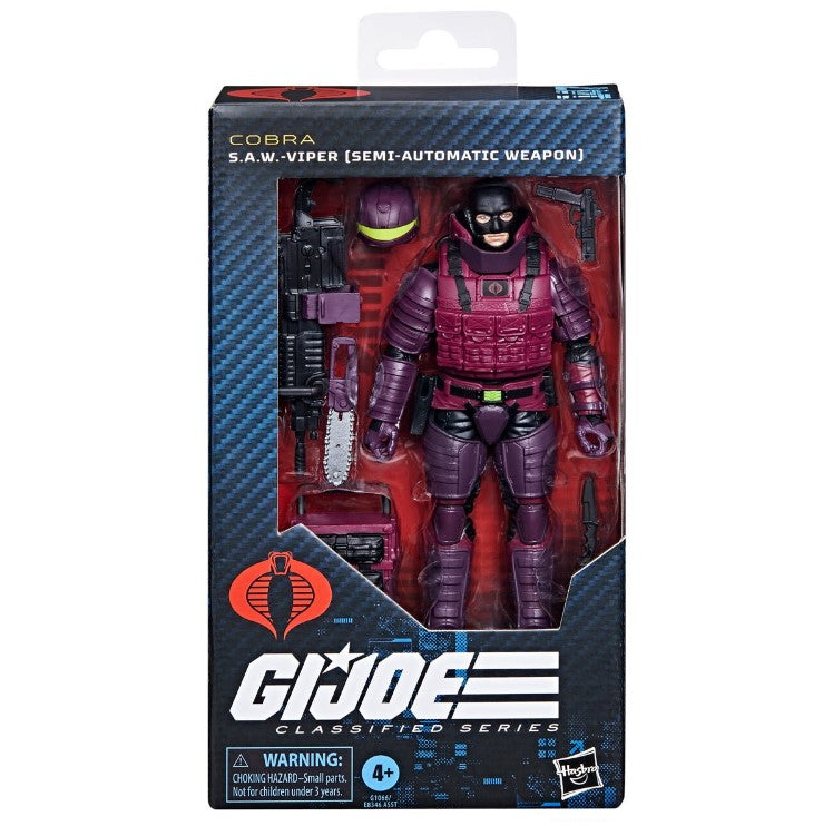 G.I. Joe Classified Series 147 S.A.W. Viper 6-Inch Action Figure