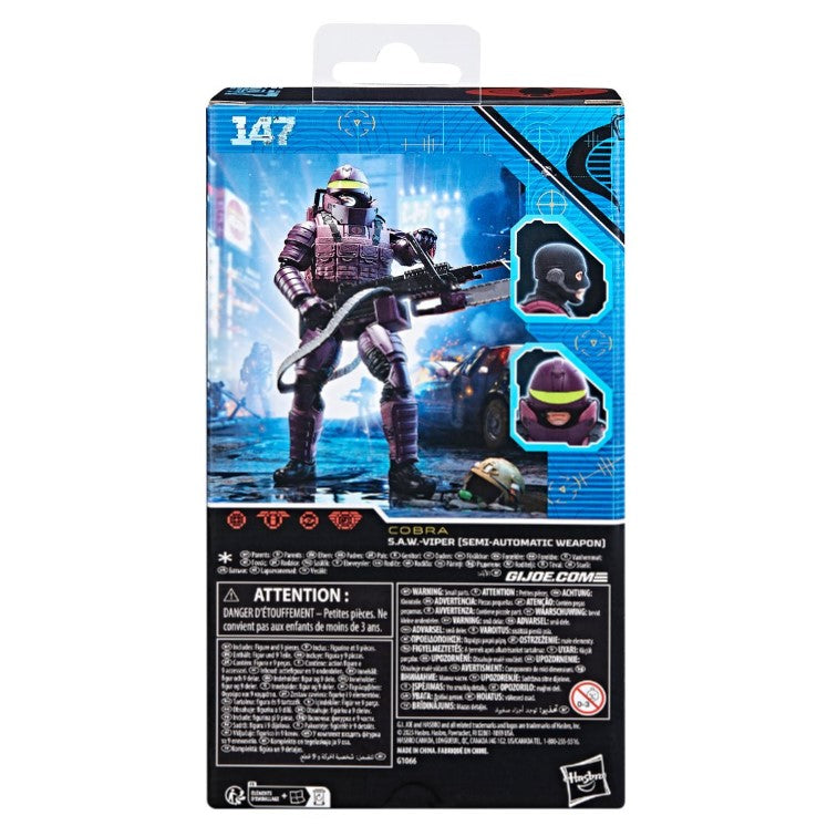 G.I. Joe Classified Series 147 S.A.W. Viper 6-Inch Action Figure