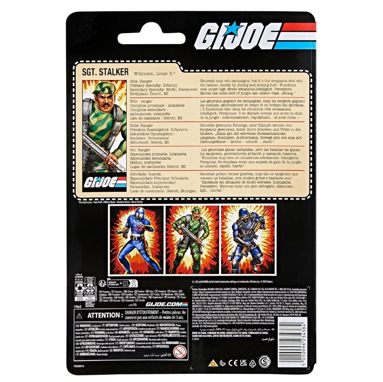 "Message to Preorder for Oct 24 - G.I. Joe Classified Series Retro Stalker