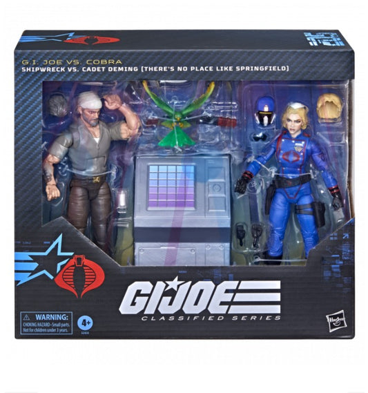 Preorder Due Sept 2026 - G.I. Joe Classified Series #205, Shipwreck Vs. Cadet Deming (There's No Place Like Springfield)