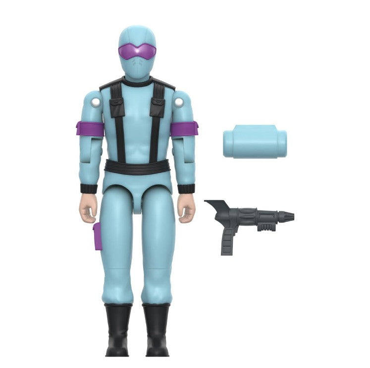 G.I. Joe Arctic Snake Eyes (Red Glow, Crystal Poison) 3 3/4-Inch ReAction+ Figure