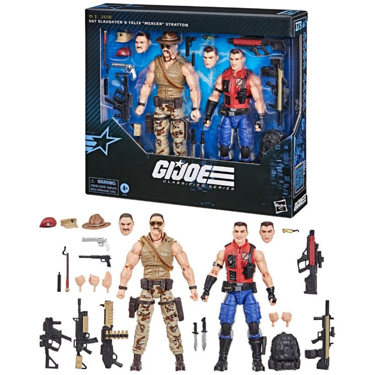 PRE-ORDER for Dec 25 - G.I. Joe Classified Series #173, Sgt Slaughter & Felix "Mercer" Stratton