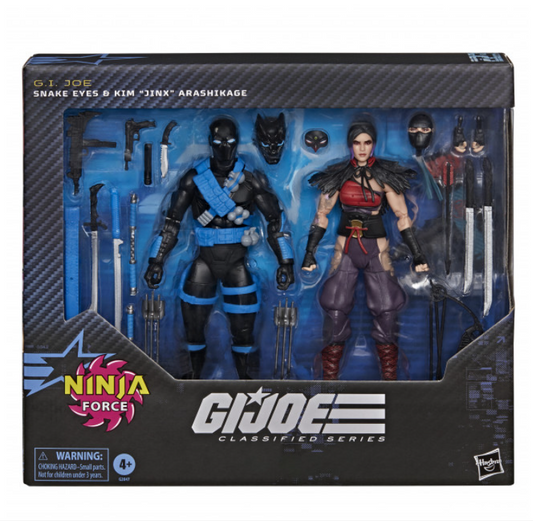 Preorder due Oct 2026 - G.I. Joe Classified Series #223, Ninja Force Snake Eyes & Kim "Jinx" Arashikage