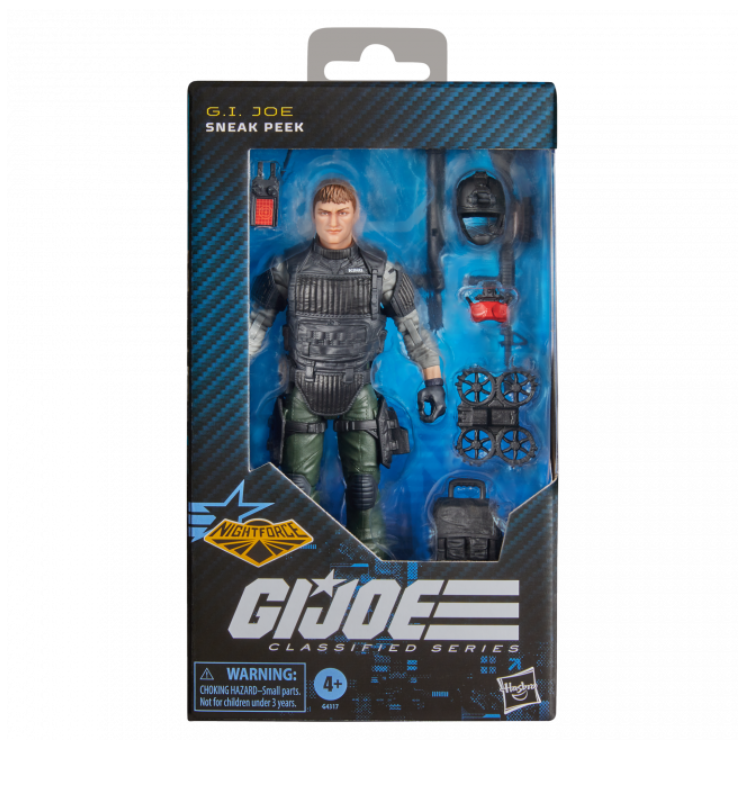 Preorder due Mar 27 - G.I. Joe Classified Series #237 Night Force Sneak Peek