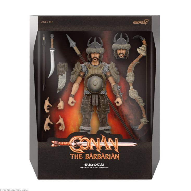 `Message to Preorder - Coming May 24 - Conan the Barbarian Ultimates Subotai Battle of the Mounds 7-Inch Action Figure