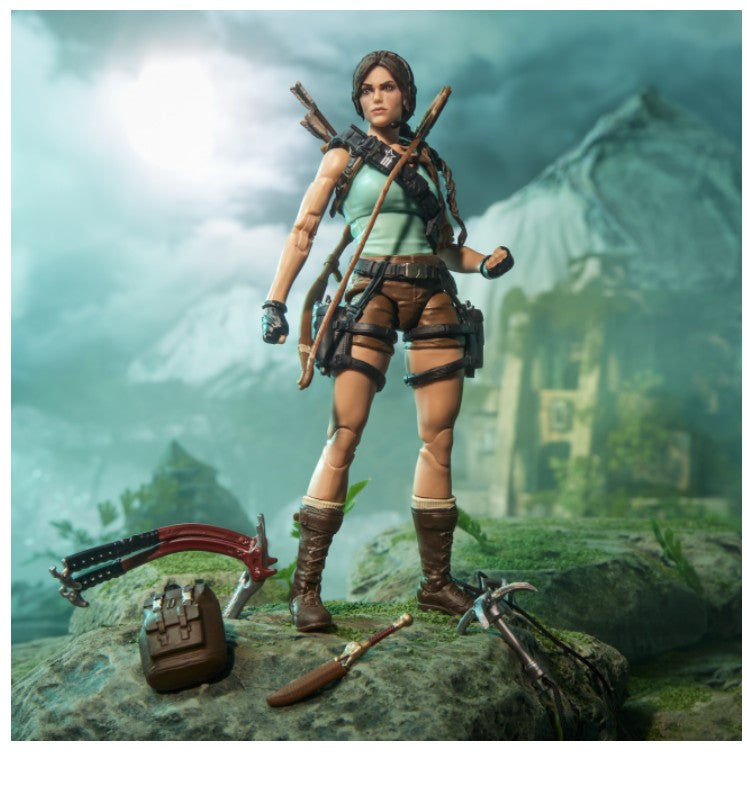 Preorder due Oct 2026 - G.I. Joe Classified Series Retro Cardback Collaborative Lara Croft TOMB RAIDER