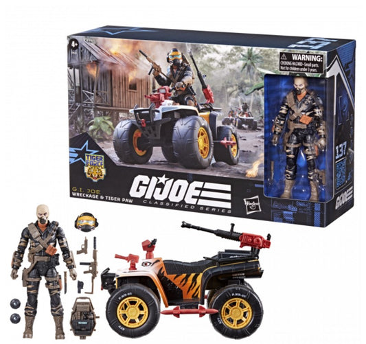 G.I. Joe Classified Series Tiger Paw and Wreckage 137