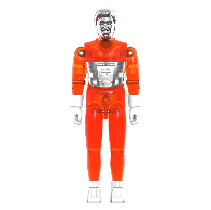 Micronauts Time Traveler (Translucent Orange) 3 3/4-Inch ReAction+ Figure