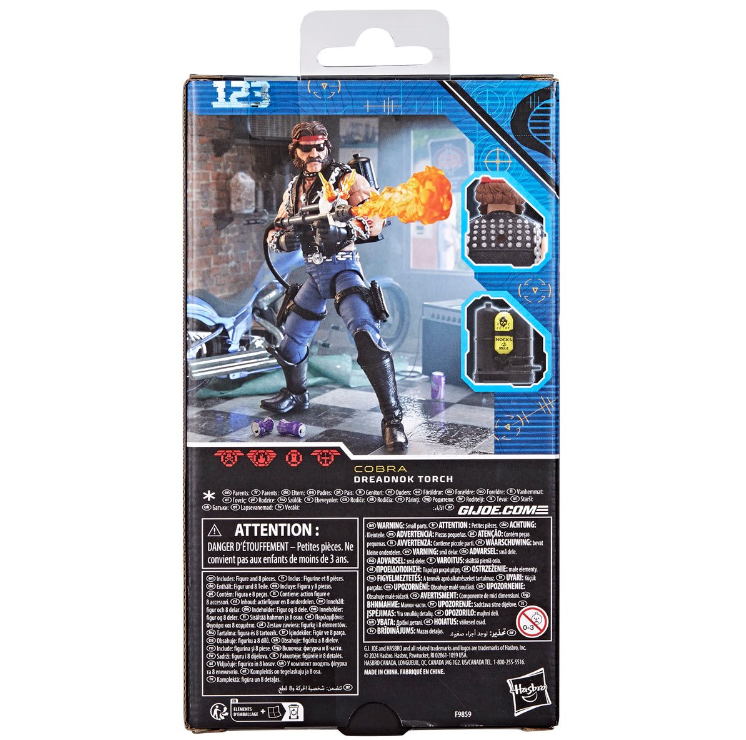 `Message to pre order due Aug 24 - G.I. Joe Classified Series Torch 6-Inch Action Figure