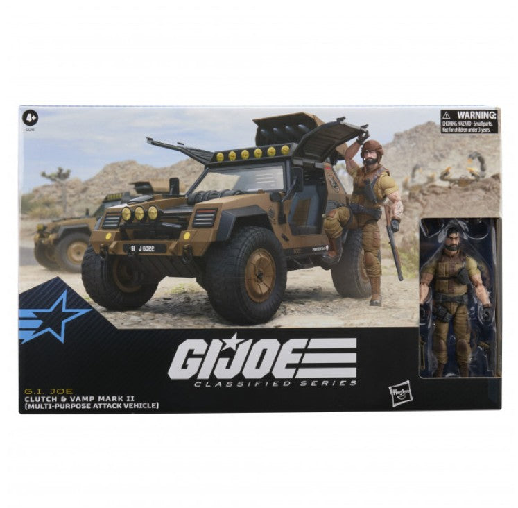 Preorder due Nov 2026 - G.I. Joe Classified Series #222, Clutch & VAMP Mark II