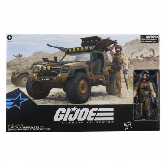 Preorder due Nov 2026 - G.I. Joe Classified Series #222, Clutch & VAMP Mark II