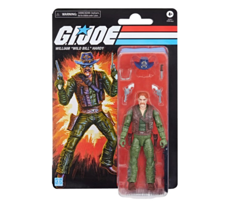 PRE-ORDER for July 2026 - G.I. Joe Classified Series Retro Cardback William "Wild Bill" Hardy