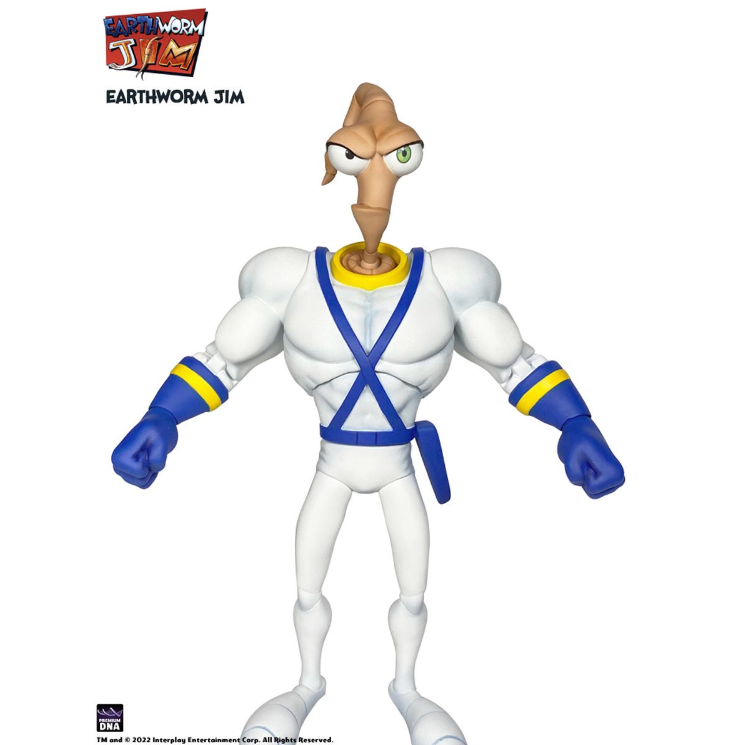 `Message to Preorder - Coming May 24 - Earthworm Jim Worm Body and Head Parts Set