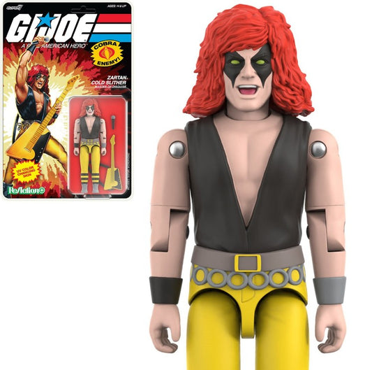 G.I. Joe Zartan (Cold Slither) 3 3/4-Inch ReAction+ Figure