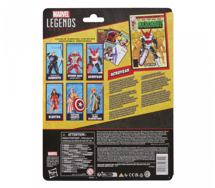 Pre-order deposit for Nov 2026 - Marvel Legends Series Acroyear, Comics-Inspired Action Figure