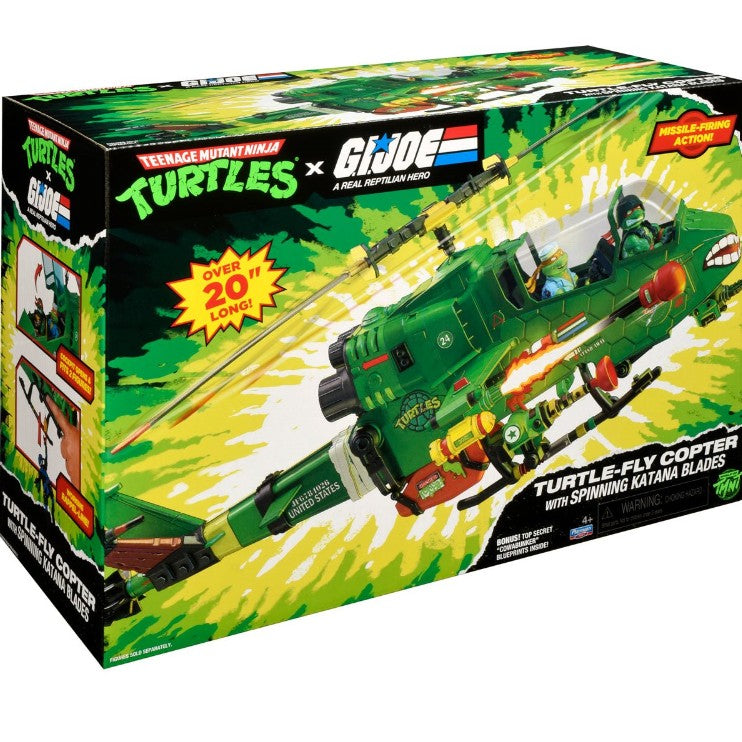 Teenage Mutant Ninja Turtles x G.I. Joe Mobile Strike Force Assault Copter