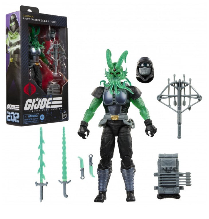 PRE-ORDER for Jun 2026 - G.I. Joe Classified Series #202, Night-Creeper (D.I.R.E. Tech)