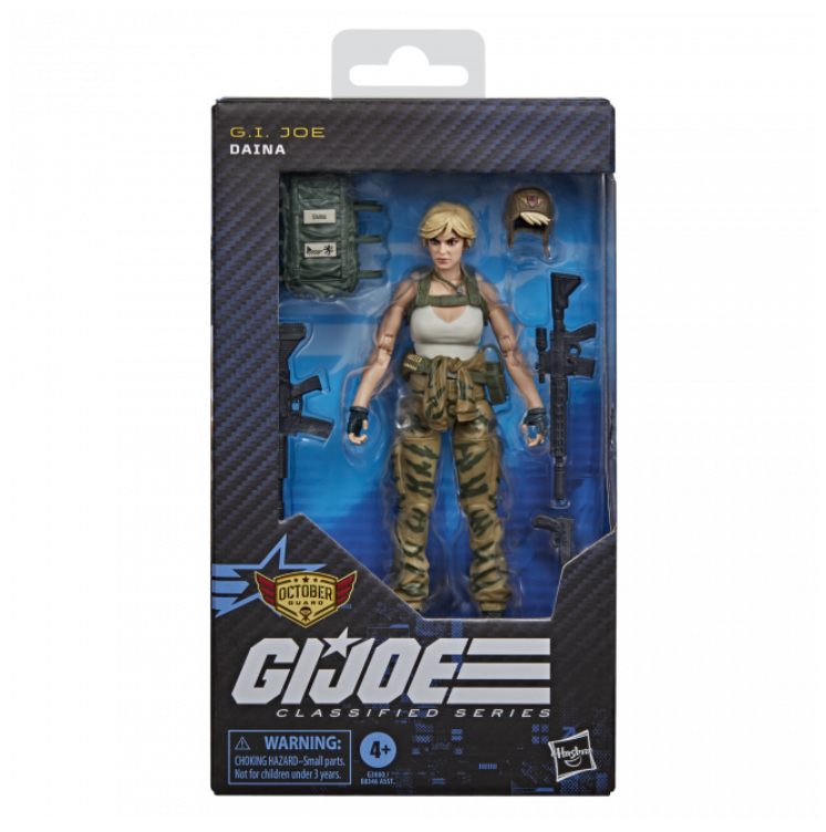 Preorder due January 2027 - G.I. Joe Classified Series #231, Daina, October Guard Action Figure