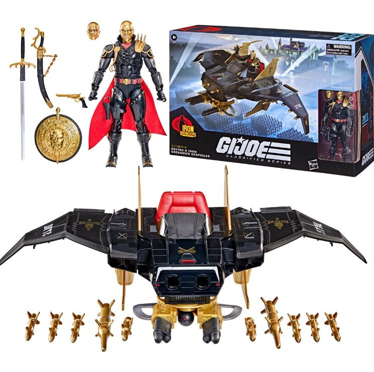 PRE-ORDER for July 2026 - G.I. Joe Classified Series Destro & Iron Grenadier Despoiler 6-Inch Action Figure