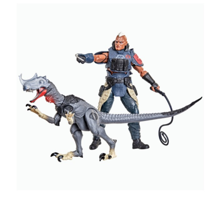 PRE-ORDER for May 2026 - G.I. Joe Classified Series #196, Professor Rottclaw & Cobra Deinonychus