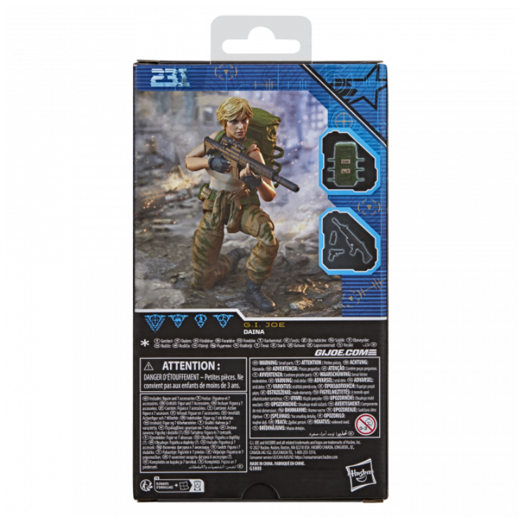 Preorder due January 2027 - G.I. Joe Classified Series #231, Daina, October Guard Action Figure