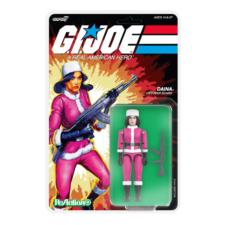 G.I. Joe Daina (Cartoon) 3 3/4-Inch O-ring ReAction+ Figure