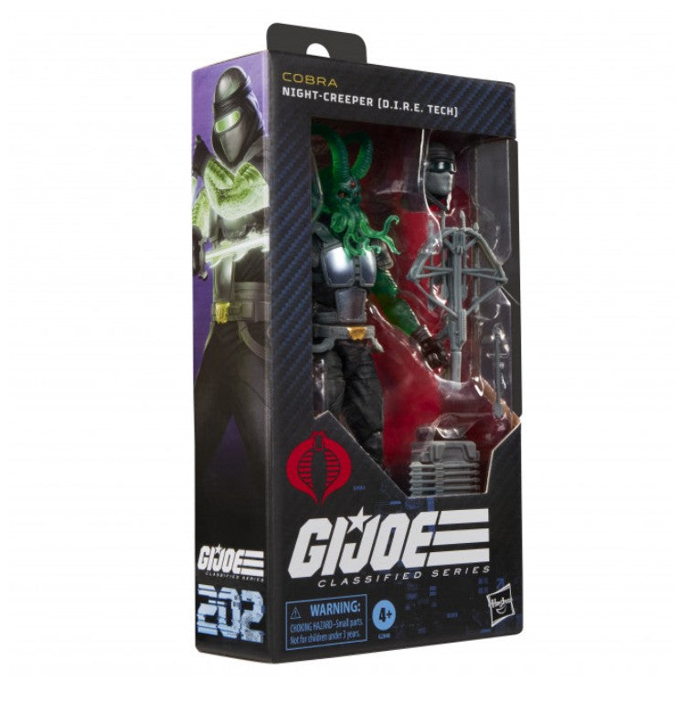 PRE-ORDER for Jun 2026 - G.I. Joe Classified Series #202, Night-Creeper (D.I.R.E. Tech)