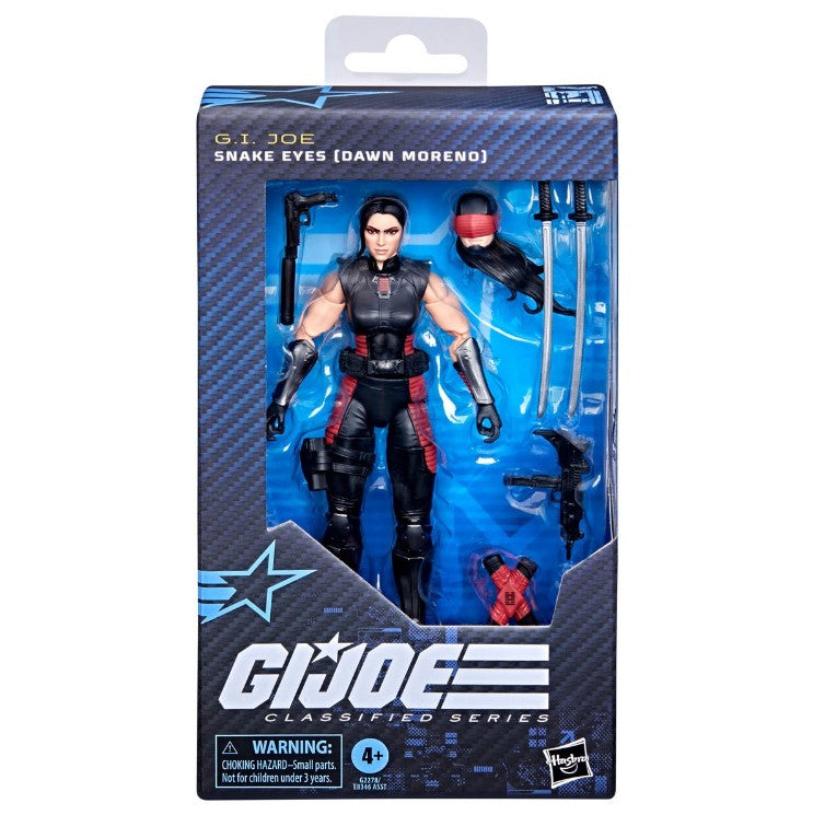 PRE-ORDER for Jul 2026 - G.I. Joe Classified Series #197 Snake Eyes (Dawn Moreno)