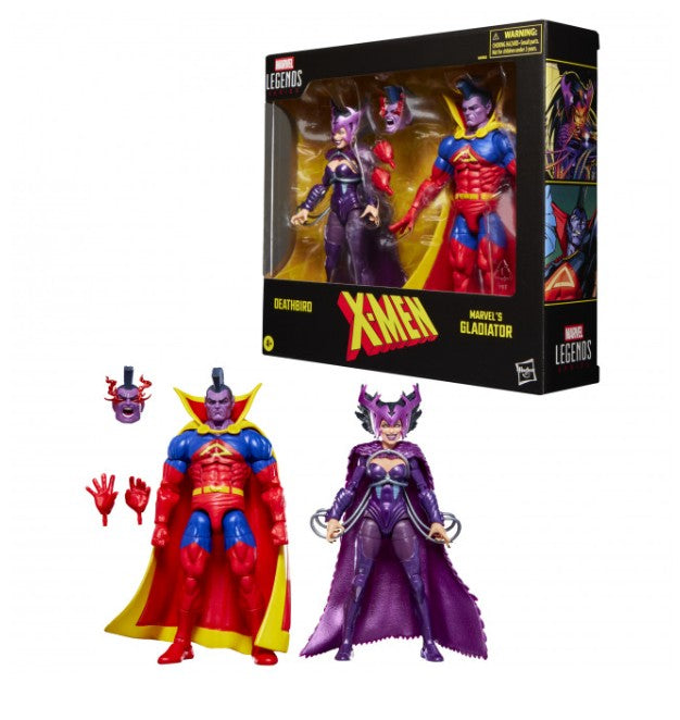 PRE-ORDER for Dec 25 - Marvel Legends Series X-Men Deathbird & Marvel’s Gladiator