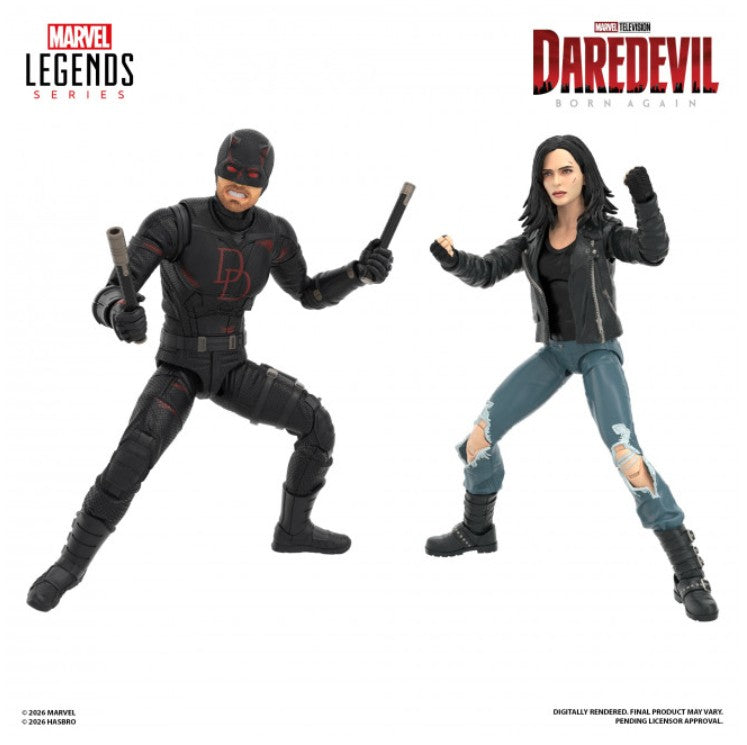 Pre-order for Nov 2026 - Marvel Legends Series Daredevil: Born Again Daredevil & Jessica Jones