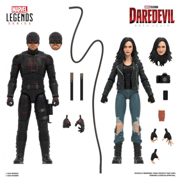 Pre-order for Nov 2026 - Marvel Legends Series Daredevil: Born Again Daredevil & Jessica Jones
