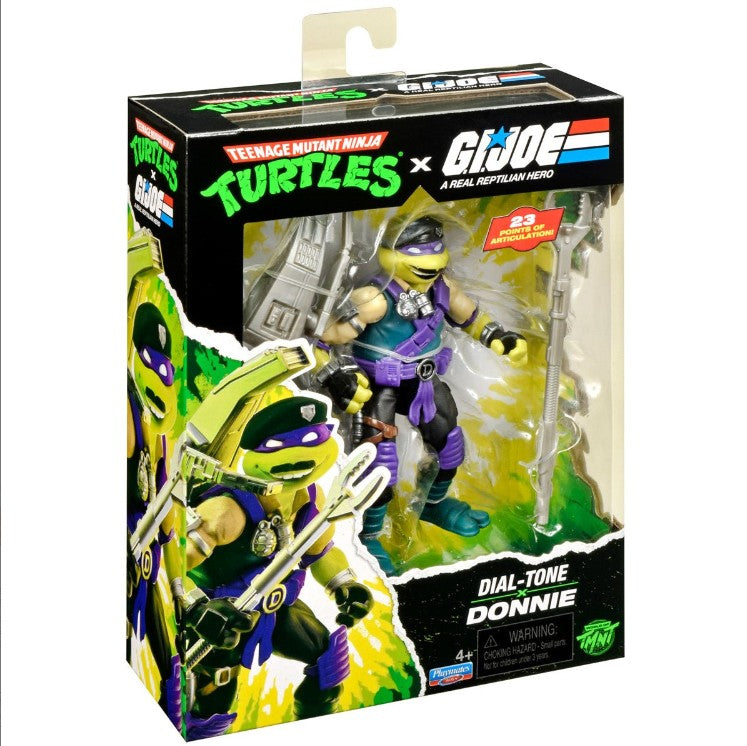 Teenage Mutant Ninja Turtles x G.I. Joe Donnie x Dial-tone Action Figure