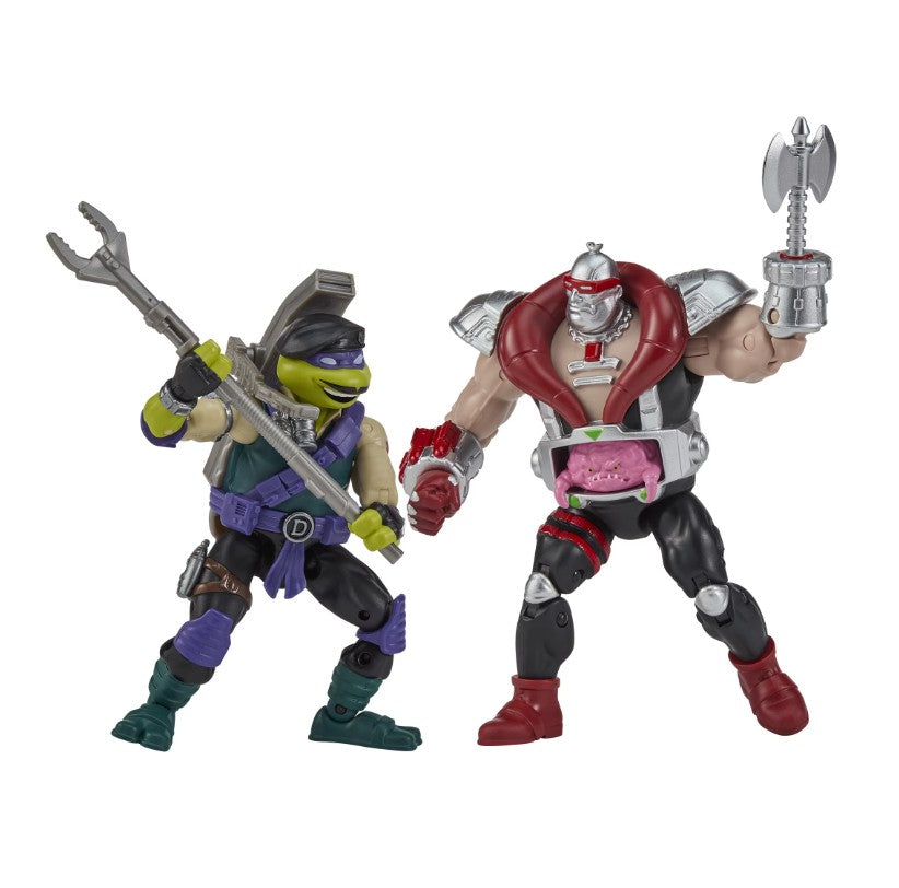 Teenage Mutant Ninja Turtles x G.I. Joe Donnie x Dial-tone vs Krang Droid x Destro