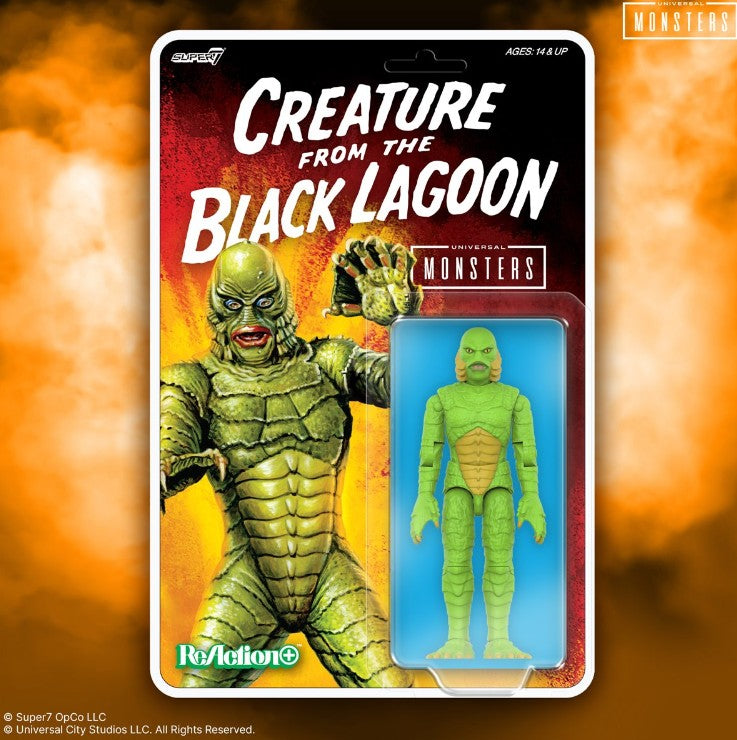 Universal Monsters Creature from the Black Lagoon 3 3/4-inch ReAction+ Figure