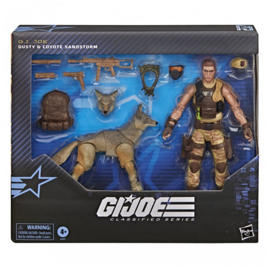Preorder due Oct 2026 - G.I. Joe Classified Series #217, Dusty & Coyote Sandstorm
