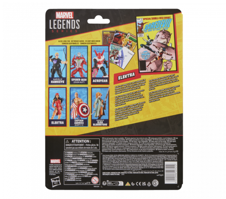 Pre-order deposit for Nov 2026 - Marvel Legends Series Elektra, Comics-Inspired Action Figure 