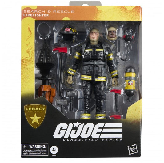 G.I. Joe Classified Series Search & Rescue Firefighter